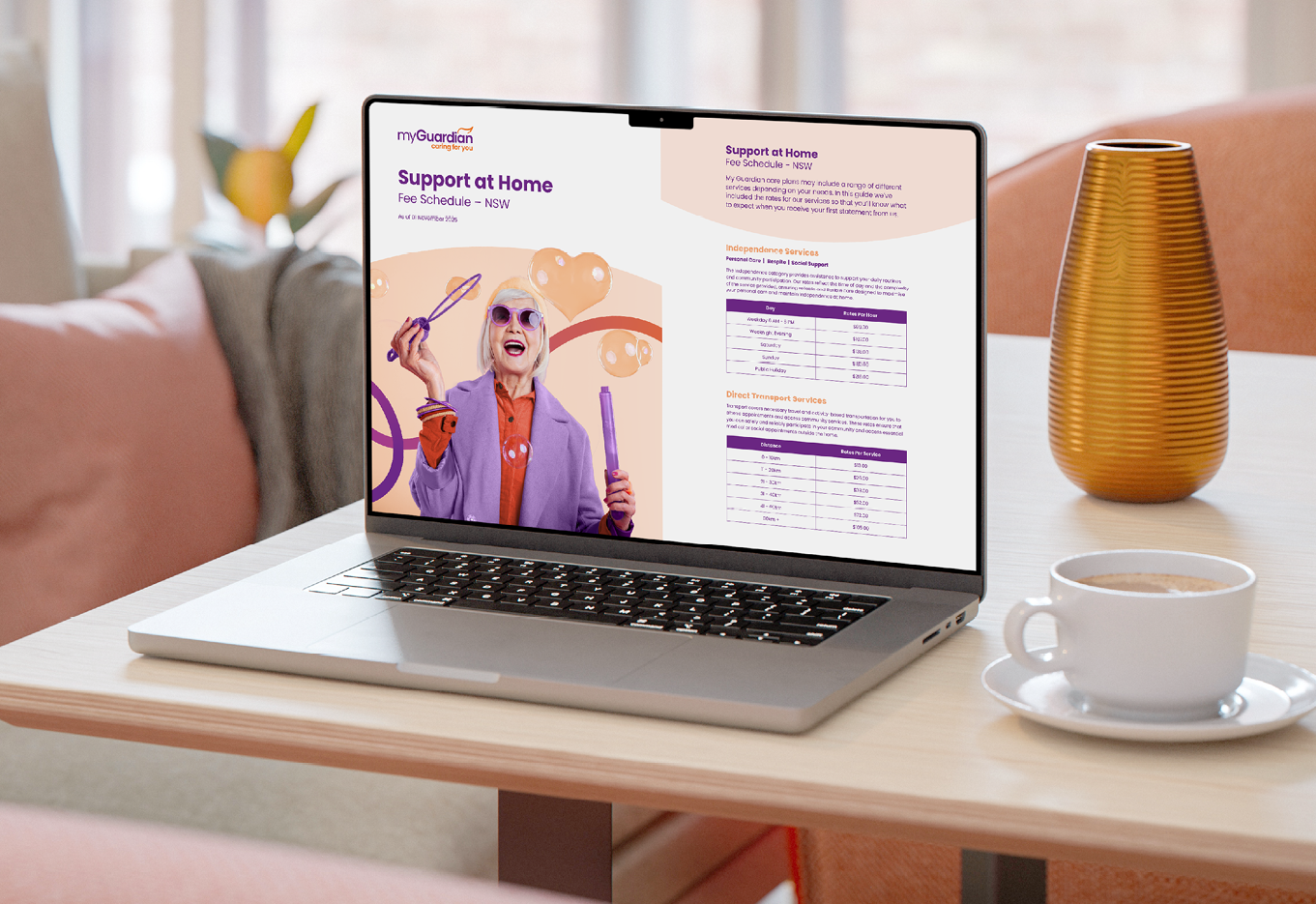 SaH Fee Schedule - My Guardian