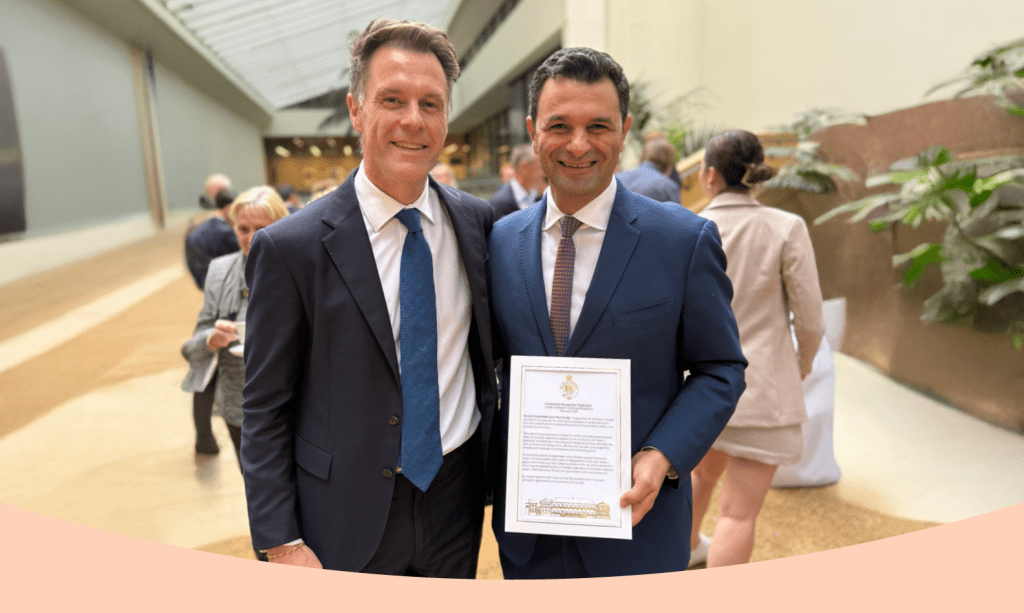 Jad Haber Honoured at NSW Parliament My Guardian
