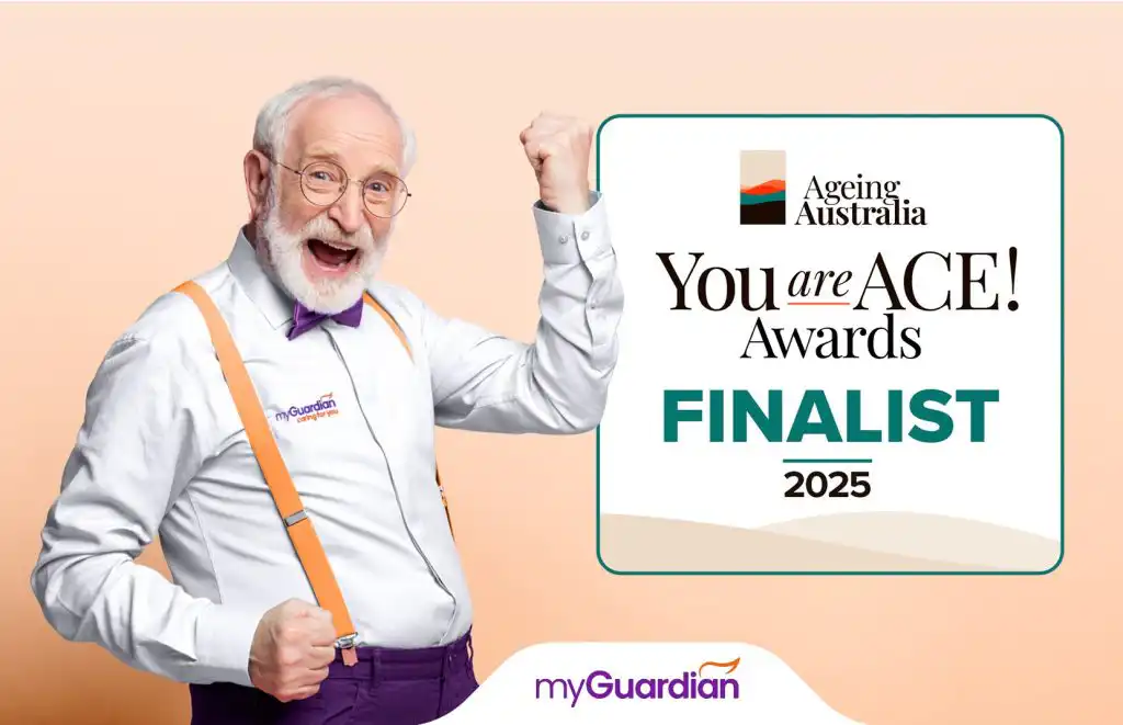 My Guardian Named Finalist in the 2025 Ageing Australia “You Are an ACE!” Awards My Guardian