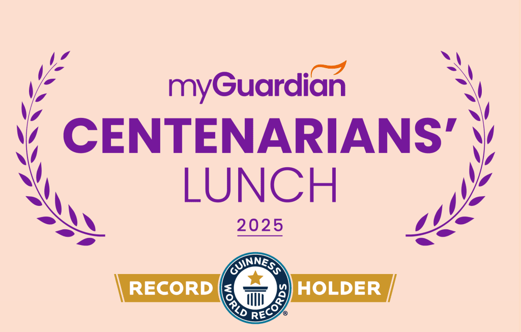 My Guardian Centenarians’ lunch QR LP - My Guardian