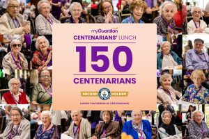 150 Centenarians in Record-Breaking Style